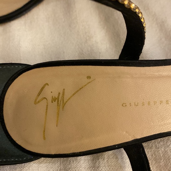 Giuseppe Zanotti crystal wrap wedge sandals, 7 - Picture 9 of 9